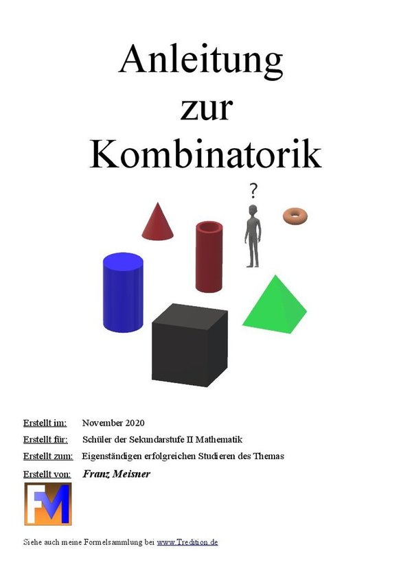 Anleitung zur Kombinatorik